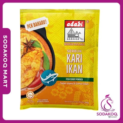 ADABI Serbuk Kari Ikan (24g)