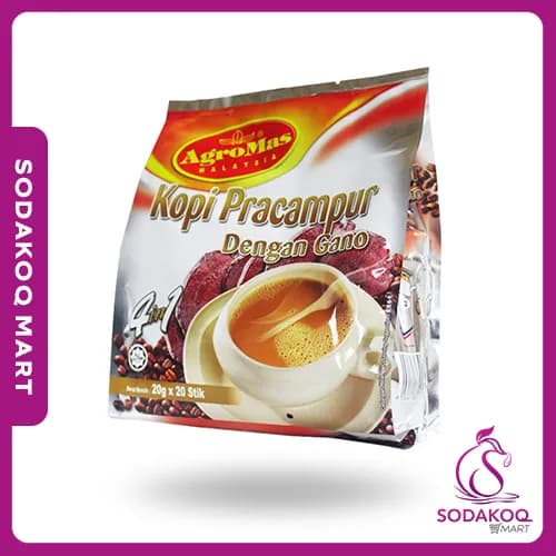 AGROMAS Kopi Pracampur Gano (20g x 20)
