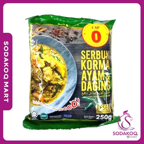 CAP O Serbuk Kurma Ayam & Daging (250g)