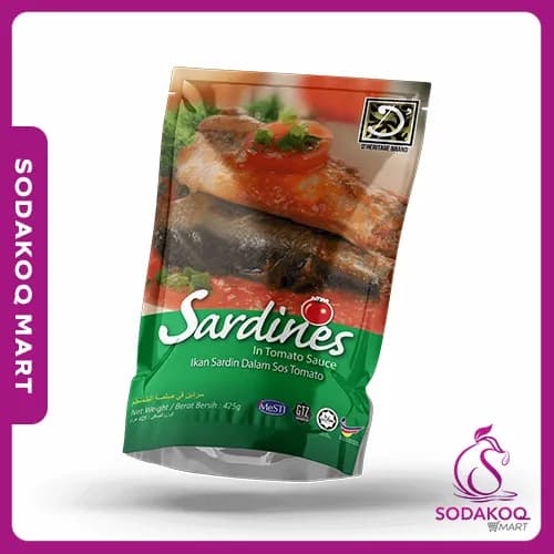 D'HERITAGE Sardin Viral Tomato (425g)