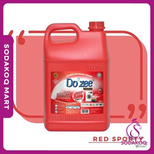 DO'ZEE Laundry Detergent Red Sporty (10kg)