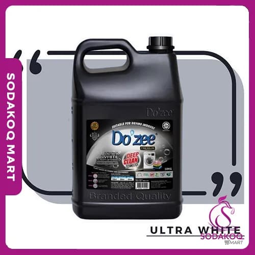 DO'ZEE Laundry Detergent Ultra White (10kg)
