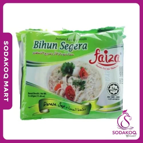 FAIZA Bihun Segera Sup (65gx5)