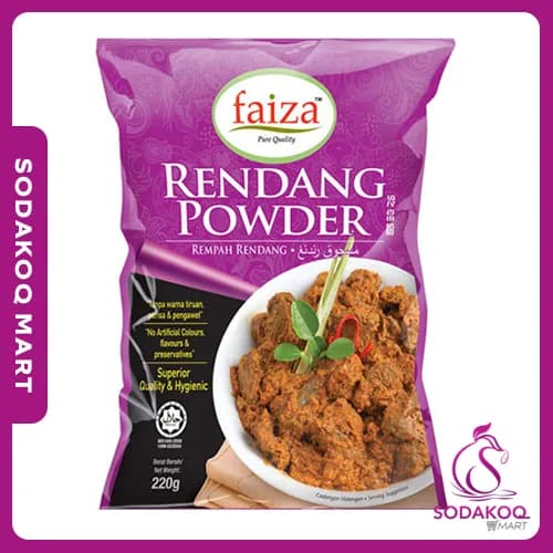 FAIZA Rempah Rendang (220g)
