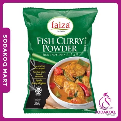 FAIZA Serbuk Kari lkan (220g)