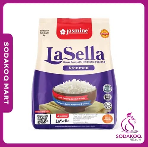 JASMINE LaSella Basmathi Steamed Rice (5kg)