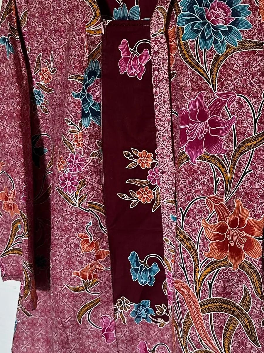 Kebaya Batik Kekwa – Dusty Rose — image 4