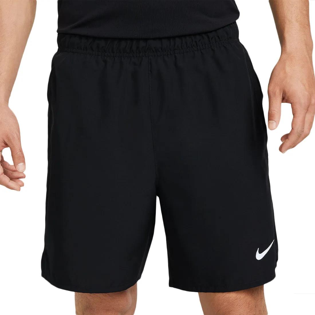 NIKE Dri-Fit Challenger Men's 7" Brief-Lined Versatile Shorts BLACK
