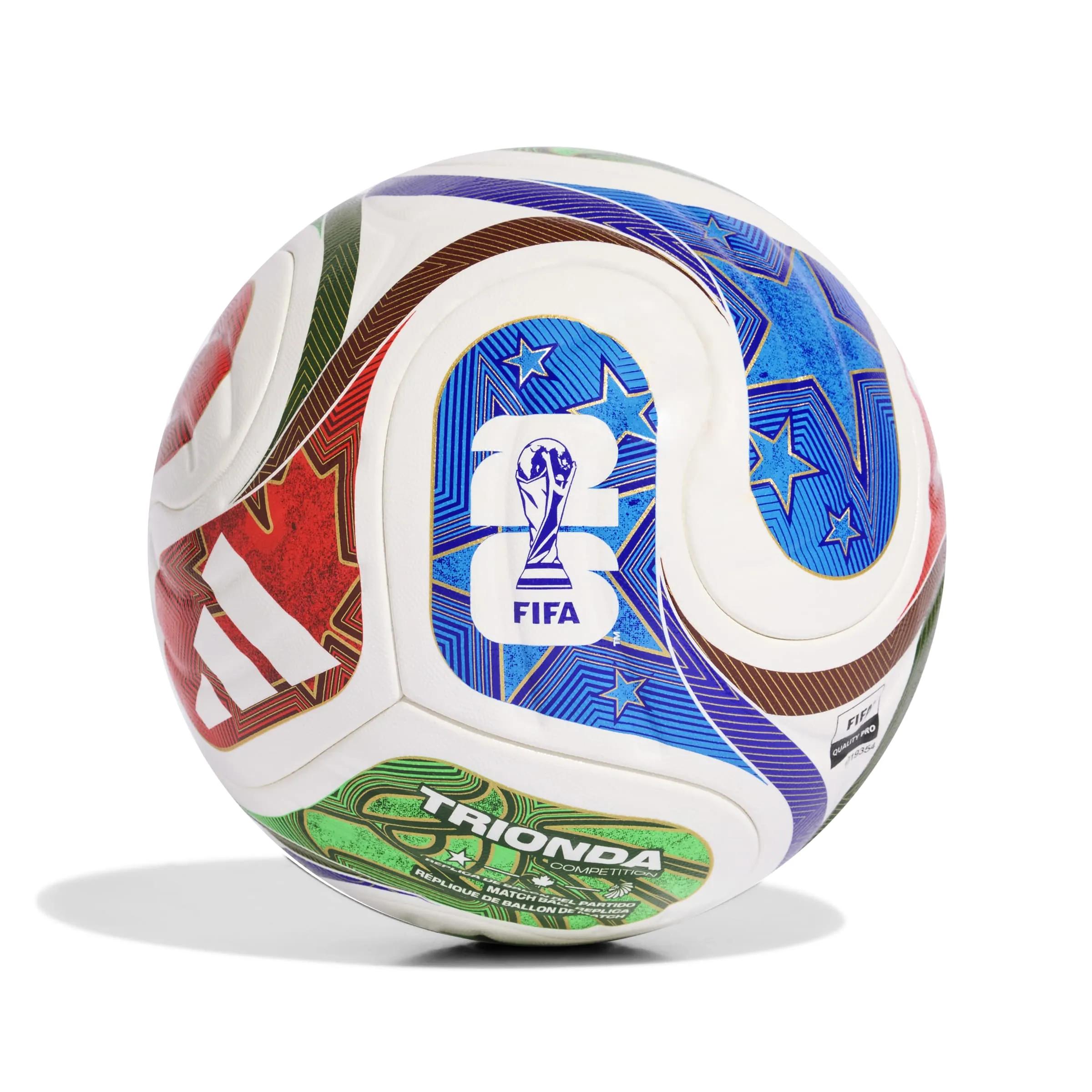 ADIDAS FIFA World Cup 26 Trionda Competition Ball Men's White JD8031