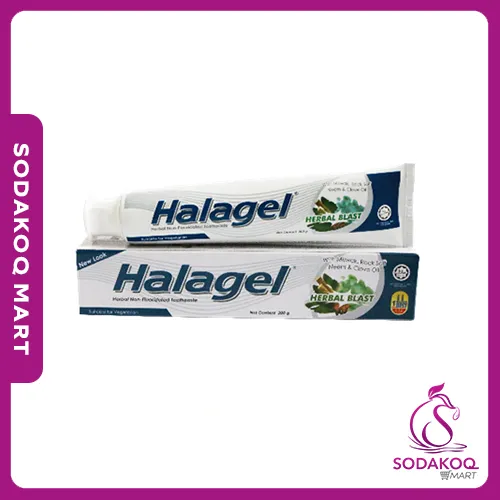 HALAGEL Ubat Gigi Herbal Blast (175g)